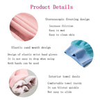 Exfoliating Mitt For Body Scrub Exfoliator Glove Revive Glow Keesa Exfoliating - Image 4