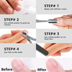 Professional Cuticle Trimmer Nail Cuticle Cutter Stainless Steel Cuticle Nippers - Image 9