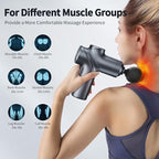 LEERCON Massage Gun Deep Tissue, Silent Brushless Motor and Portable Massage Gun - Image 5