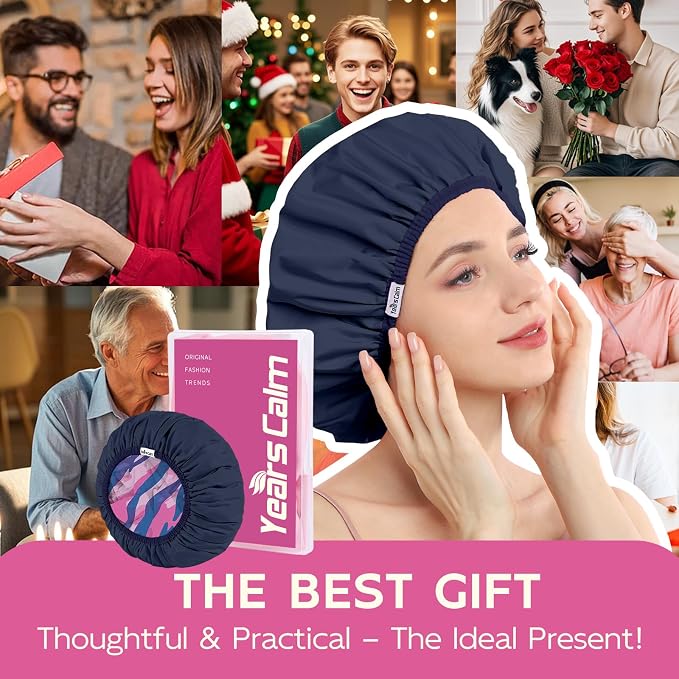 Years calm Waterproof Shower Cap - Image 8