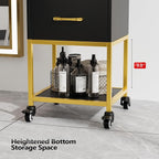 OmySalon Beauty Salon Storage Trolley Cart, Salon Station - Image 5