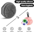 2-Pack Soft Silicone Dual-Sided Body Scrubber & Loofah | Gentle Exfoliating - Image 6
