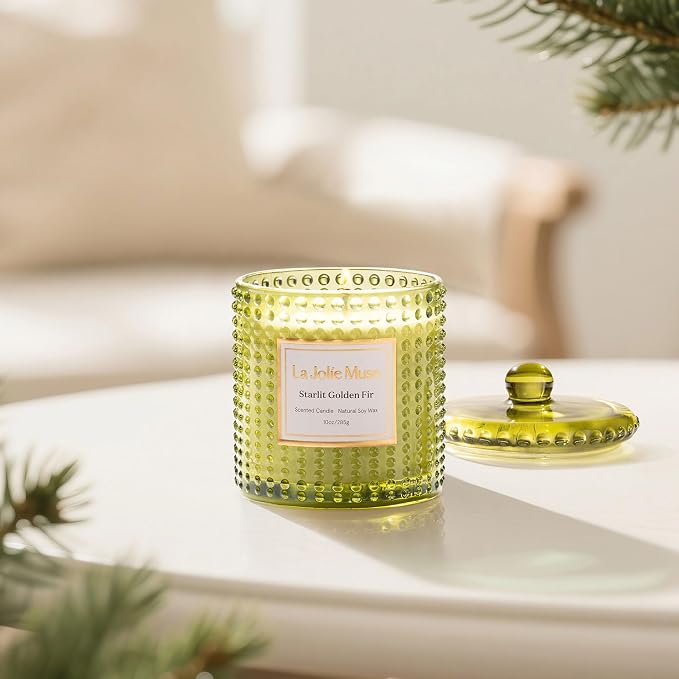 LA JOLIE MUSE Starlit Golden Fir Candle - Image 4