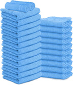 100% Cotton Salon Towel Set of 24|400 GSM|Soft Hand Towel|Bulk Hand |Cotton by TOALLA