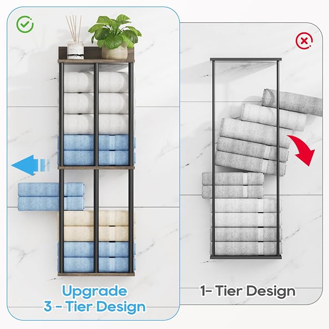 Towel Racks for Bathroom Wall Mounted - Image 5
