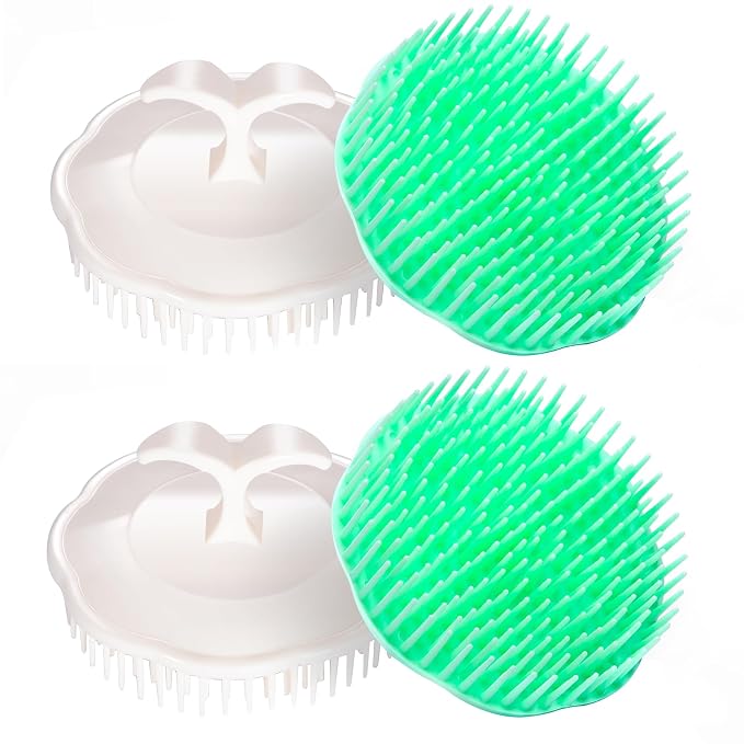 Aroveea Hair Scalp Brush Dandruff Cleaning Brush Shower Scalp Shampoo Brush by Aroveea