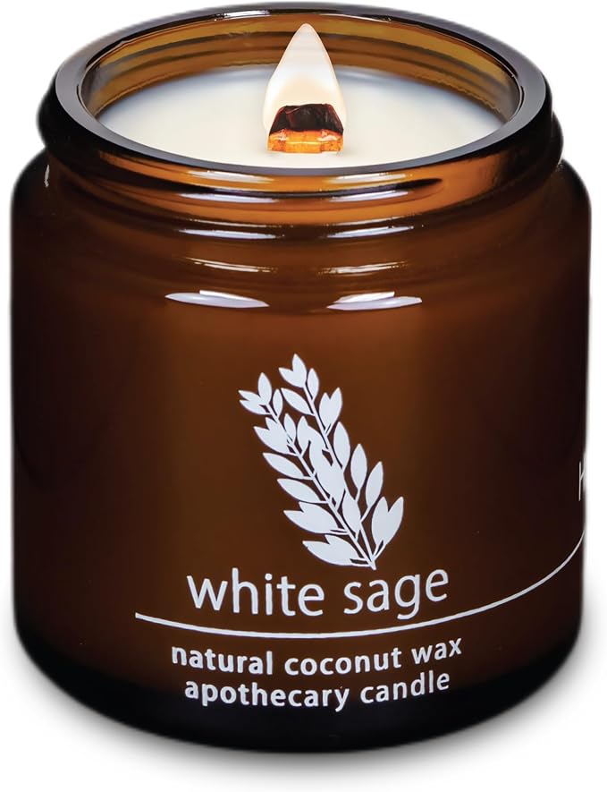 Hemlock Park Crackling Wood Wick Candle Handcrafted by HemlockPark