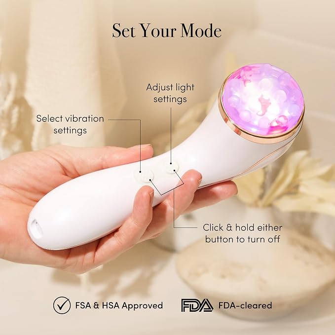 reVive Light Therapy Lux Collection Soniqué Cleanser, Sonic Face Cleanser Brush - Image 5