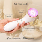 reVive Light Therapy Lux Collection Soniqué Cleanser, Sonic Face Cleanser Brush - Image 5