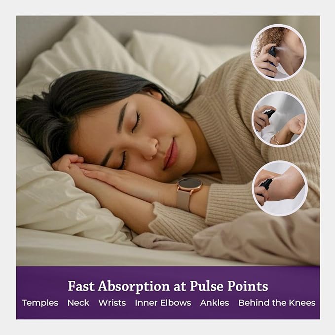 Silk Road Organic Lavender Essential Oil Spray, Lavandula Angustifolia - Image 3