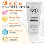 Clinical Resolution PDRN Collagen Night Wrapping Mask, All-In-One Nourish - Image 4