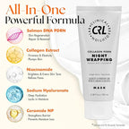 Clinical Resolution PDRN Collagen Night Wrapping Mask, All-In-One Nourish - Image 4