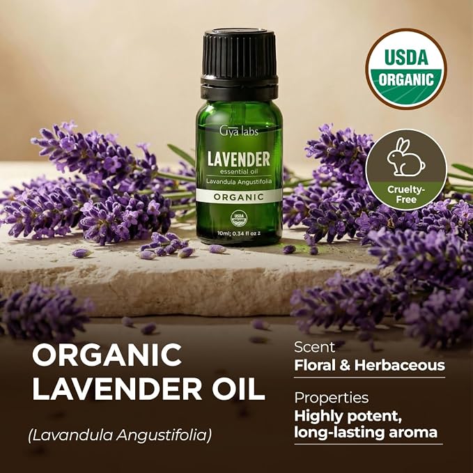 Gya Labs USDA Certified Organic Lavender Essential Oil - Image 4
