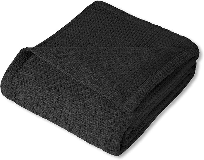 Sweet Home Collection 100% Fine Cotton Blanket Luxurious Weave Stylish Design - Image 2