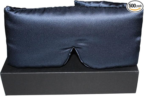 100% Mulberry Silk Eye Mask Blackout Sleeping Eye Cover by RunGrape