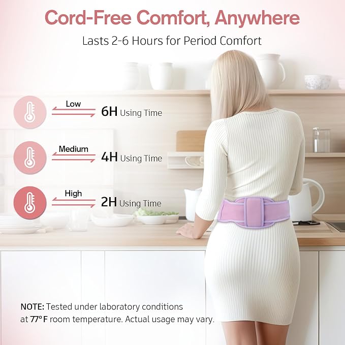 Comfytemp Portable Belly and Back Heating Pad - Image 3