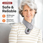Cordless Neck Heating Pad with Vibration Massager - Image 6
