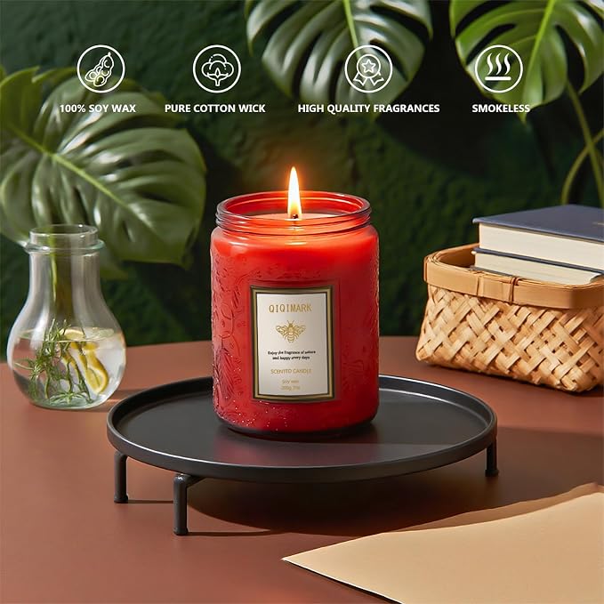 Candles Set - 6PC Scented Candles, Soy Candle, Aromatherapy Candle, Soy Wax - Image 2