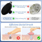 Silicone Back & Body & Face Scrubber Set 3PCS, Gentle Exfoliating Back & Body - Image 6