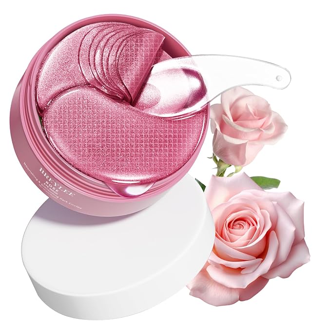 BREYLEE Flamingo Pink Eye Mask–60 Pcs-Puffy Eyes and Dark Circles by BREYLEE