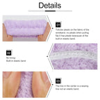 WHAVEL 6PCS Spa Headband and Wristbands Set, Face Wash Headband Wrist Bands - Image 6