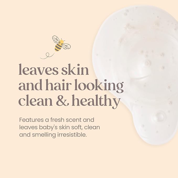 Burt's Bees Baby Bubble Bath, Original Scent, Tear Free Baby Wash - Image 2