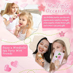 KYDA 78PCS SPA Party Supplies, Face Mask, Hand Cream, Lip Balm, Under Eye - Image 5