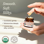 USDA Organic Lip Scrub Vanilla - Image 3