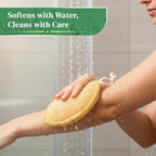 Natural Loofah Exfoliating Sponge - Image 7