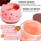 5 PCs Bee Balm Lip Mask, Moisturizing Lip Balm & Scrubs, Prevents Dry & Cracked - Image 3