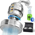 Luxury High Output Filtered Shower Head Set by Unknown