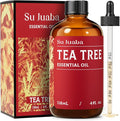 SU JUABA 4 Fl Oz Tea Tree Essential Oil, 100% Natural Aromatherapy Oil by Unknown