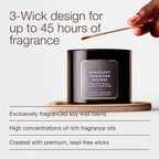 Bath & Body Works Mahogany Teakwood Intense 3-Wick Candle - Image 4