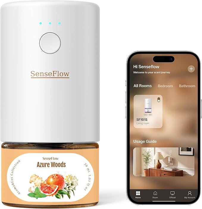 SF101S Pro Smart Plug in Air Freshener by SenseFlow