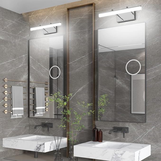 Aipsun 15.7 inch LED Vanity Lights Adjustable Bathroom Wall Light Bathroom - Image 5