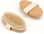2Pcs Natural Bristle Exfoliating Brush, Body Scrubber by Unknown
