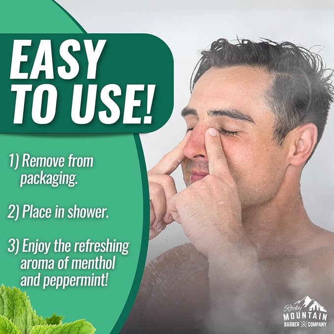 Mountain Mint Shower Steamers 7 Pack – Made in USA - Image 6