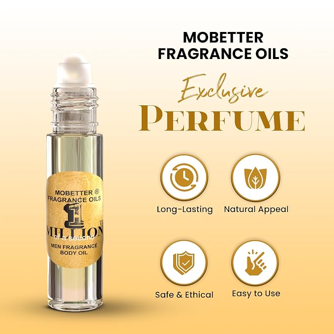 MOBETTER FRAGRANCE OILS 1 Millionth of a Second Men Body Oil - Image 2