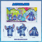 Stitch Bath Bombs for Kids, Fun Bright Rainbow Colors, Raspberry Scented for - Image 6