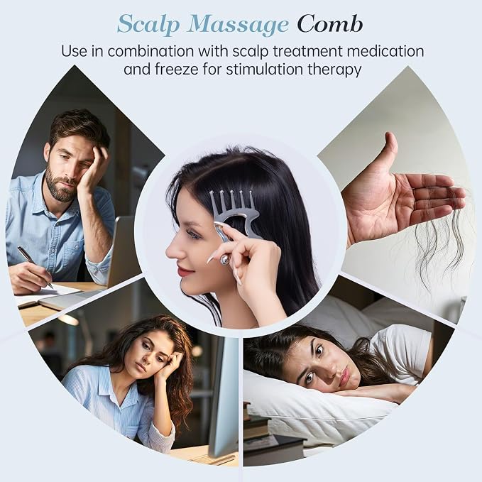 Scalp Massager, 5in1 Hair Scalp Massage Tool - Image 7
