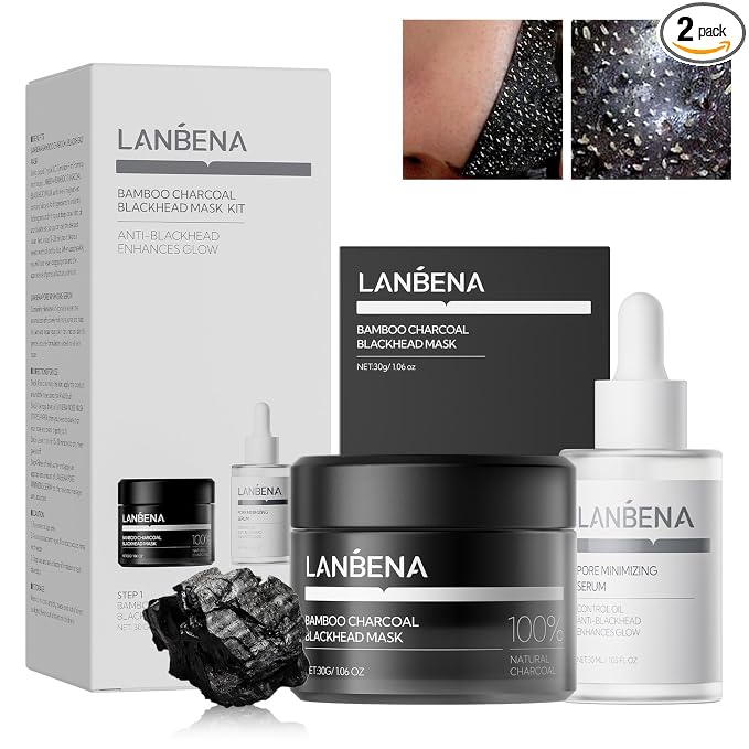 LANBENA 3-in-1 Blackhead Removal Set by LANBENA