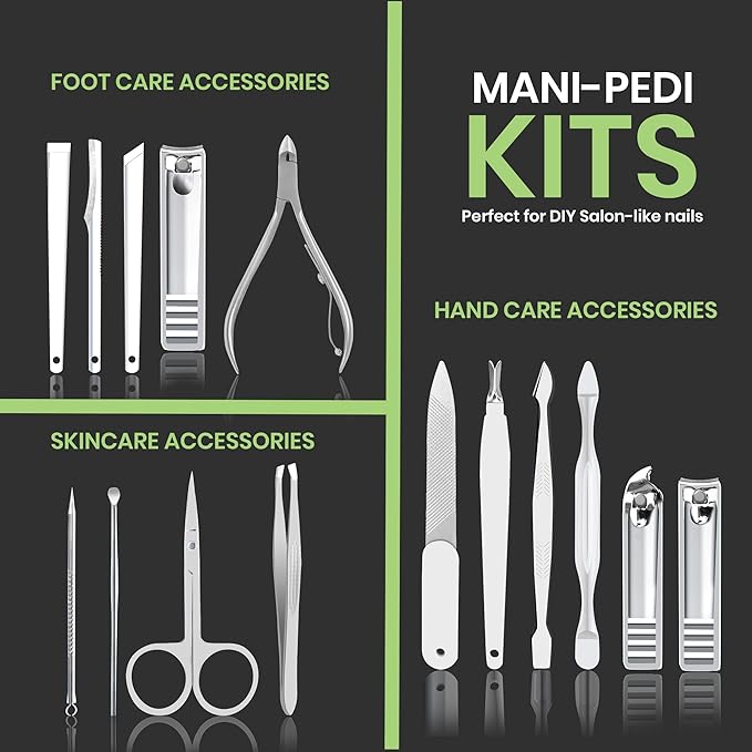 Utopia Care - Manicure Kit for Women and Men, Manicure Set - Image 3