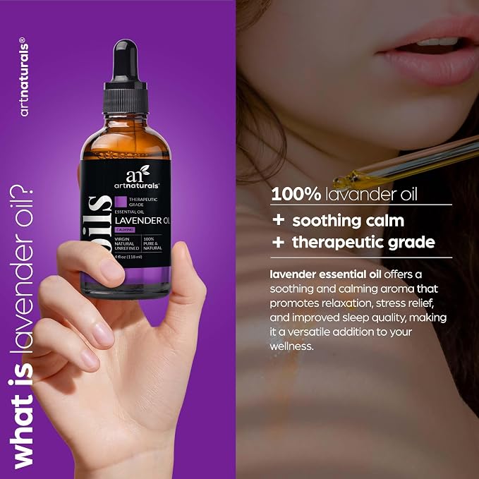 artnaturals 100% Pure Lavender Essential Oil - Image 2