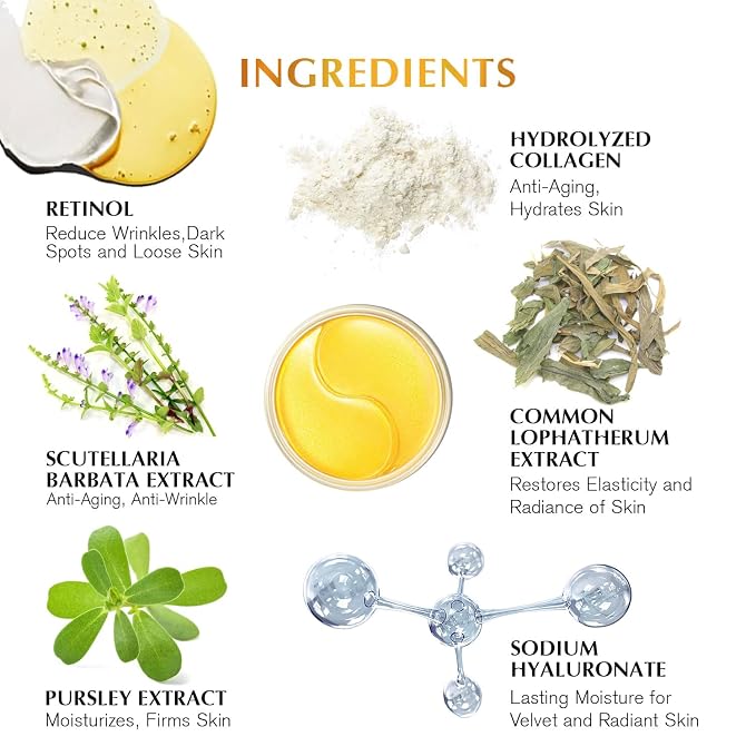 Enaskin Naturals Under Eye Patches Dark Circles Under Eye Masks - Image 2