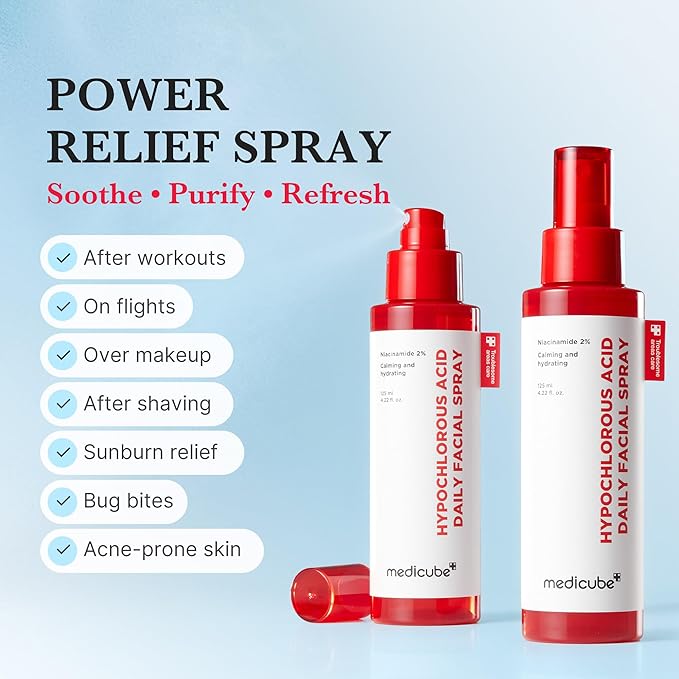 medicube Power Soothing Spray, Hypochlorous Acid Spray - Image 4