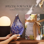 Porseme 280ml Essential Oil Diffuser Glass Color Changing Aroma Air Diffusers - Image 6