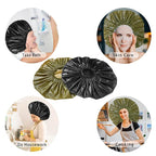 Jumbo Size Shower Cap 2 PCS Waterproof Shower Caps - Image 5