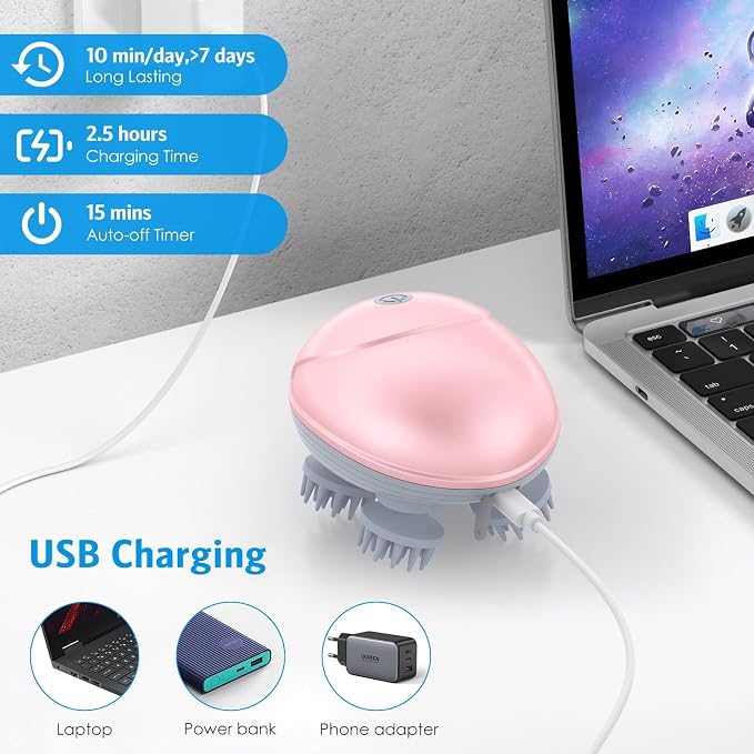 Upgraded Handheld Cat Massager Dog, Electric Pet Massager - Image 3