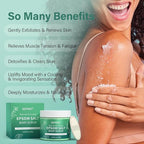 Eucalyptus Epsom Salt Body Scrub, Exfoliating detox body scrub, Relax & Relief - Image 2