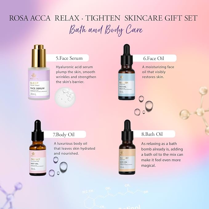 Mother's Day Gifts for Mom, Bath and Body Gifts Basket Set for Women, - Image 4